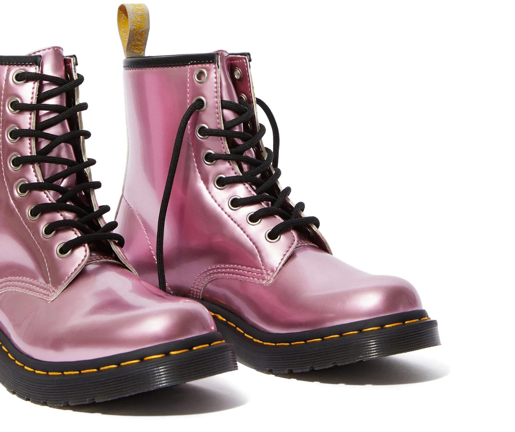 1460 Pink Vegan Goldmix Boots