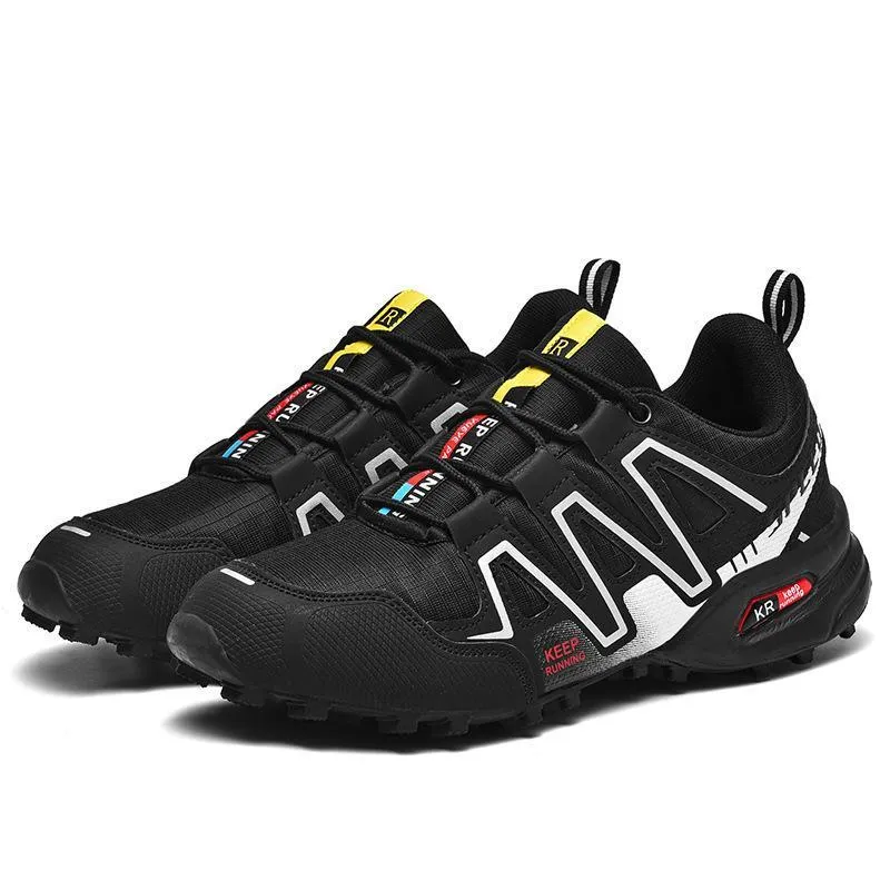 2023 new outdoor comfortable lightweight lace-up trend hiking shoes