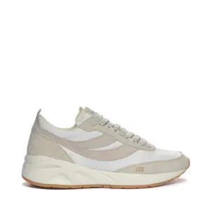 4089 Training 9Ts Slim Suede Sneakers - White Avorio Beige Lt Gum