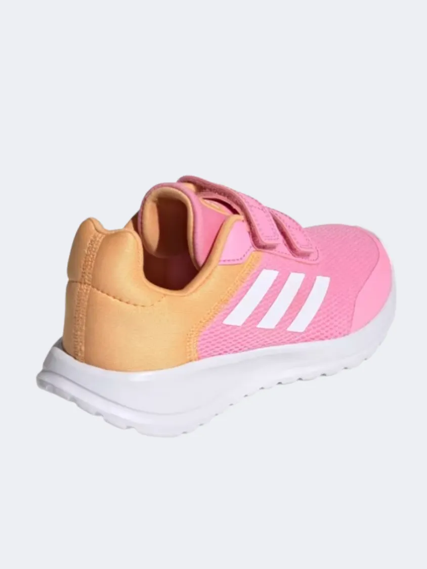 Adidas Tensaur Run 2 Ps Girls Running Shoes Pink/White/Orange