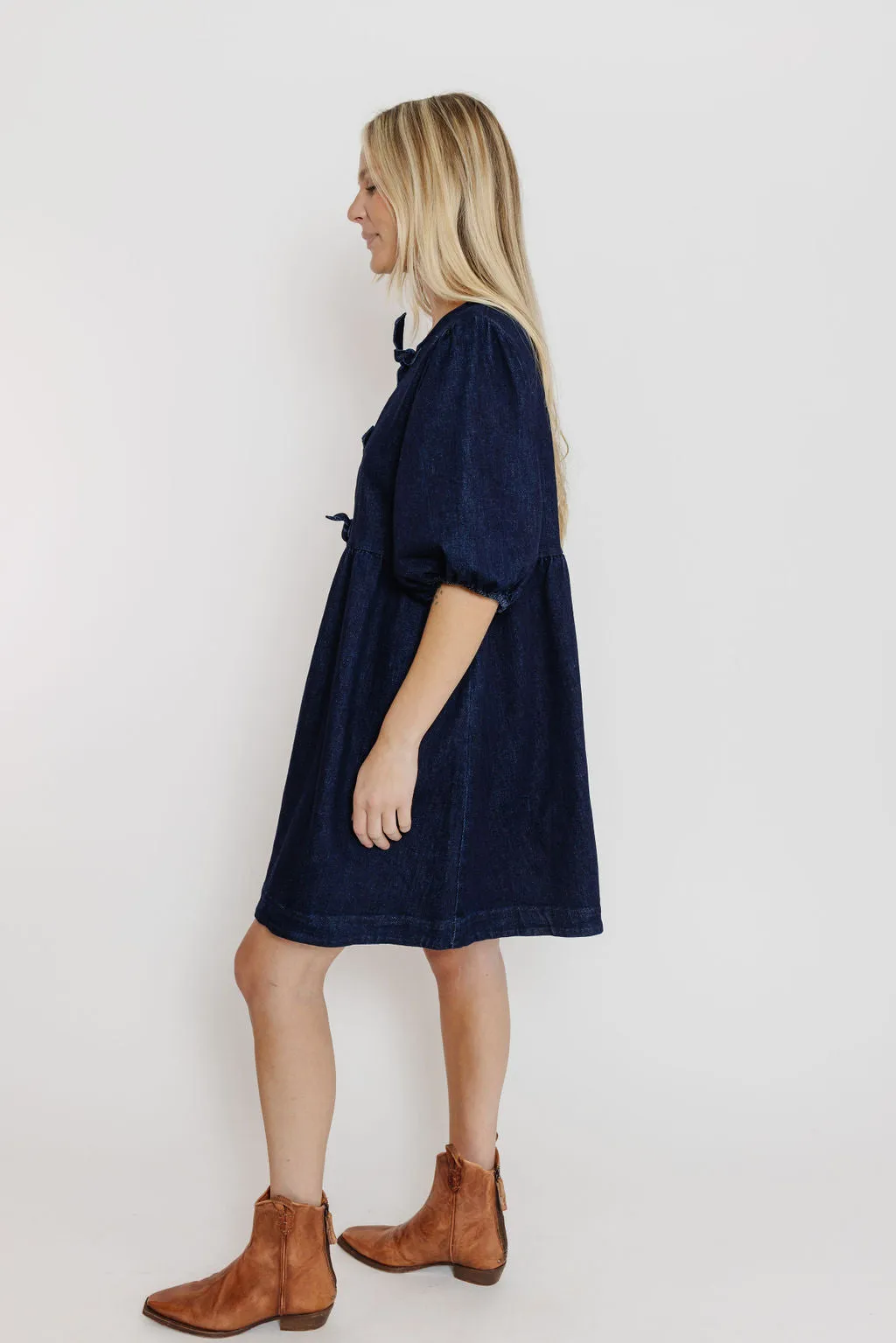 Ambrose Dress in Denim