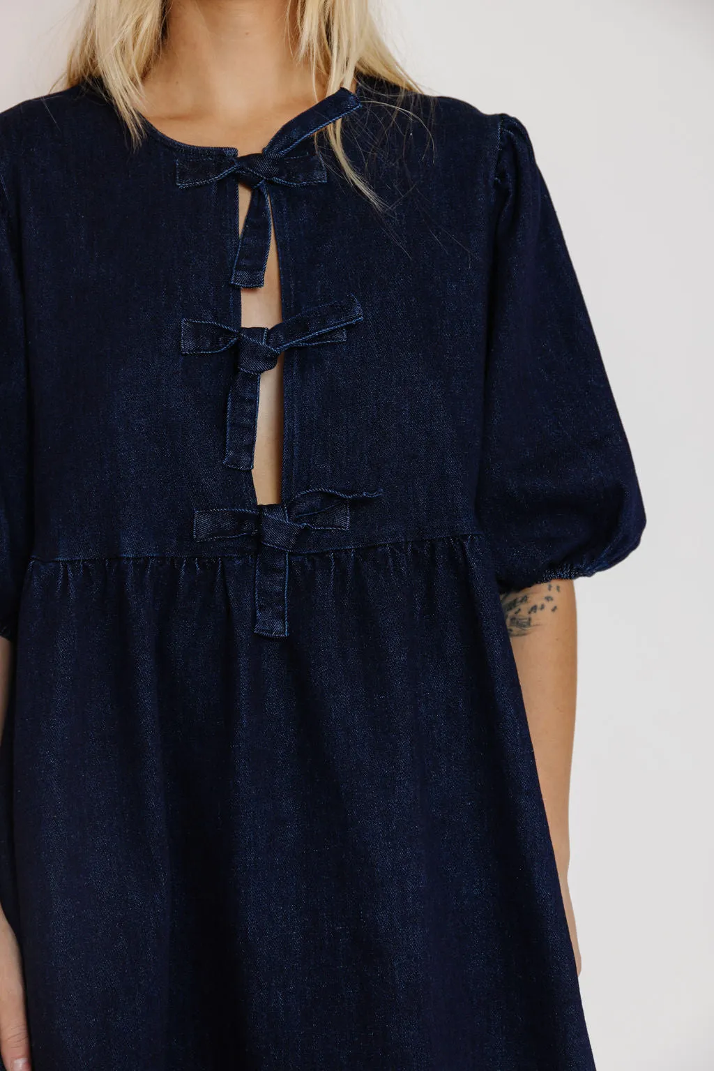 Ambrose Dress in Denim