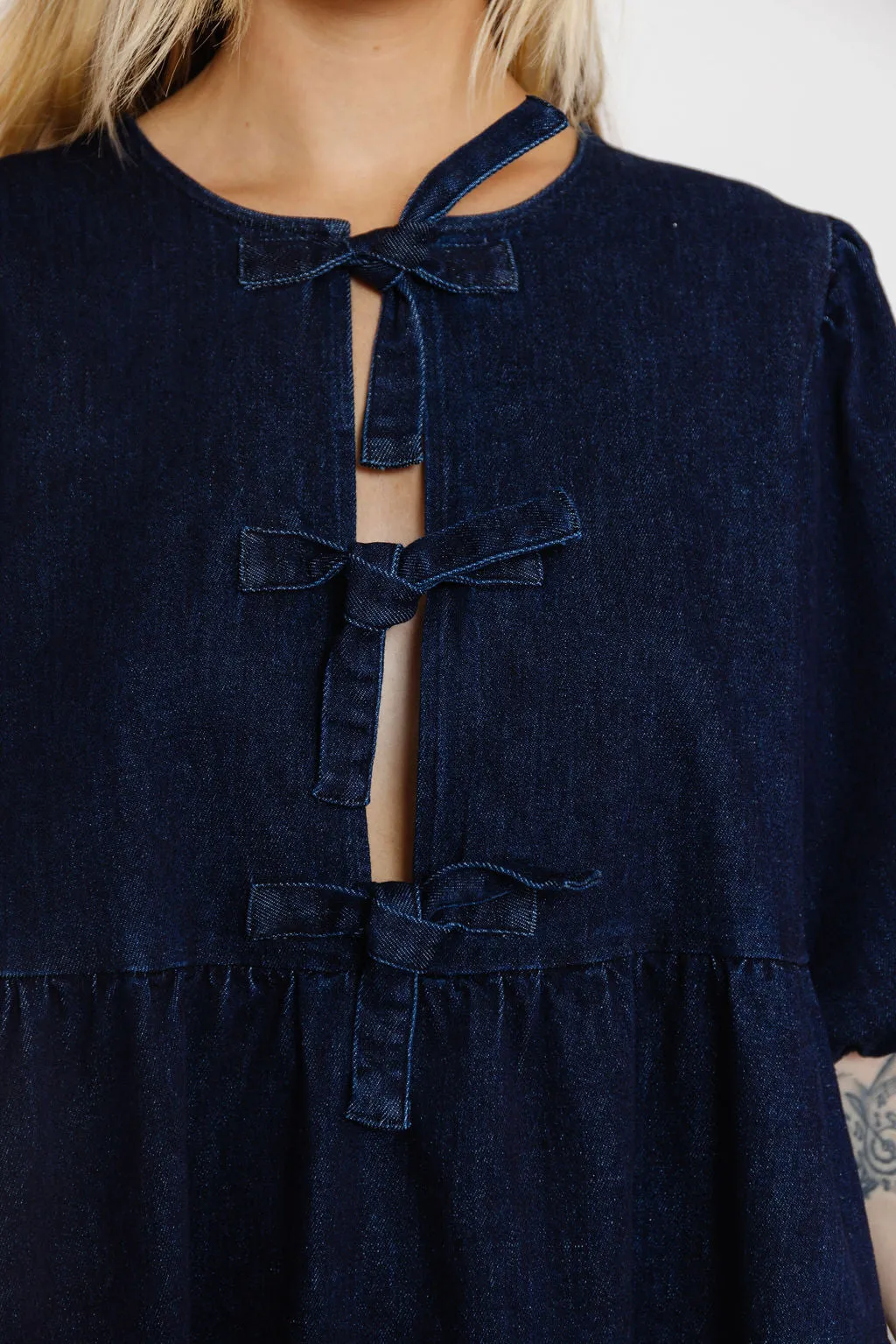 Ambrose Dress in Denim