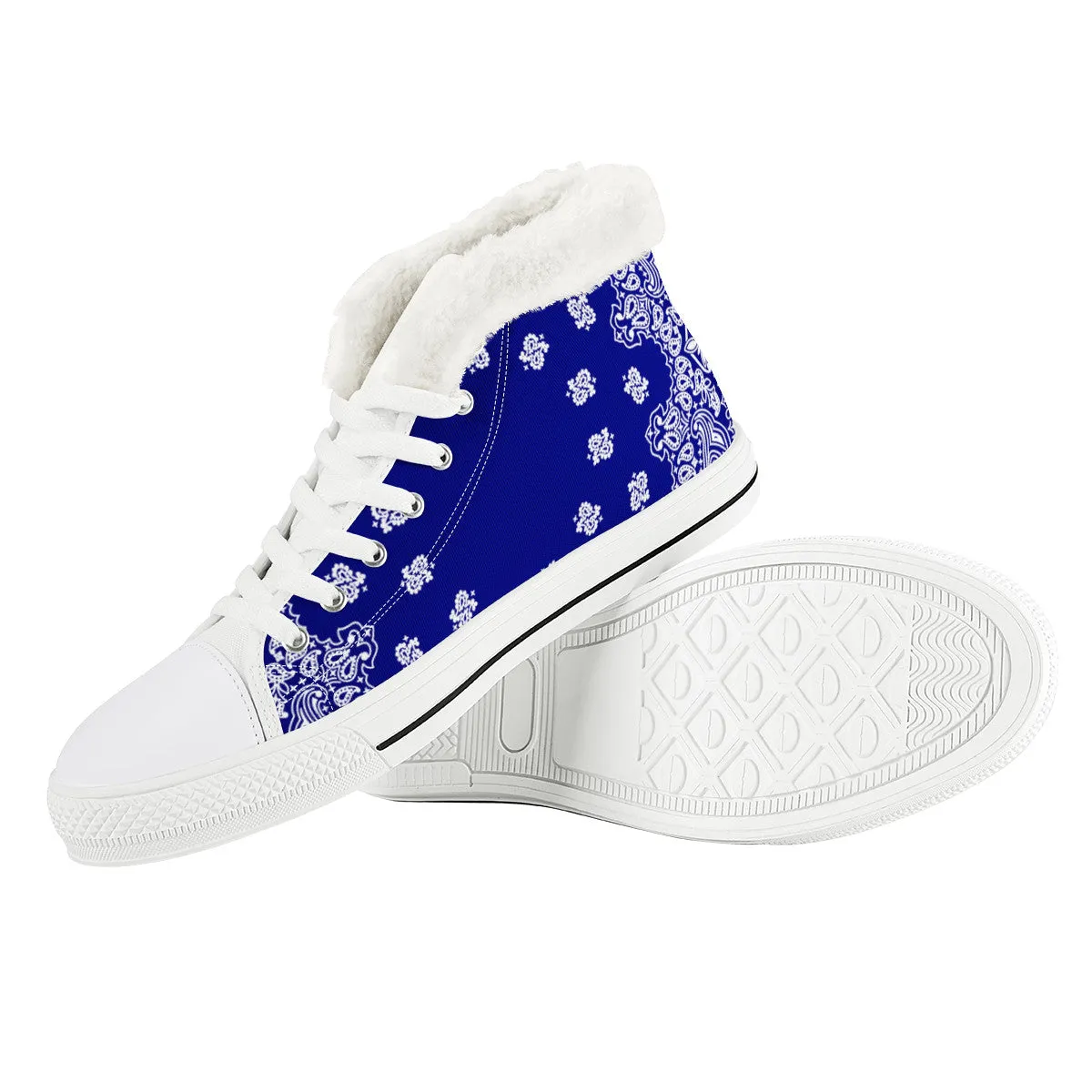 BANDANA Cs'UP WINTER CANVAS SHOES