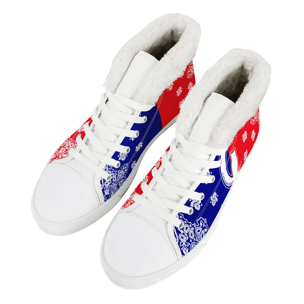 BANDANA UNITY Unisex Canvas Shoes