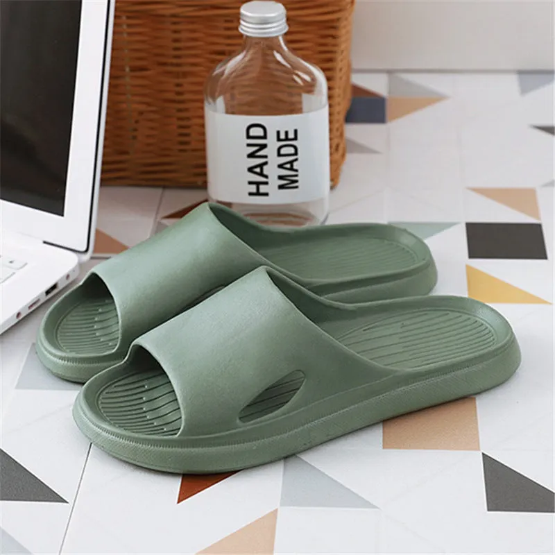 Bathroom Soft Bottom Comfortable Slides Indoor Outdoor Eva Material Slippers