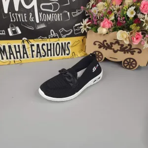 Black Chain Casual Shoes