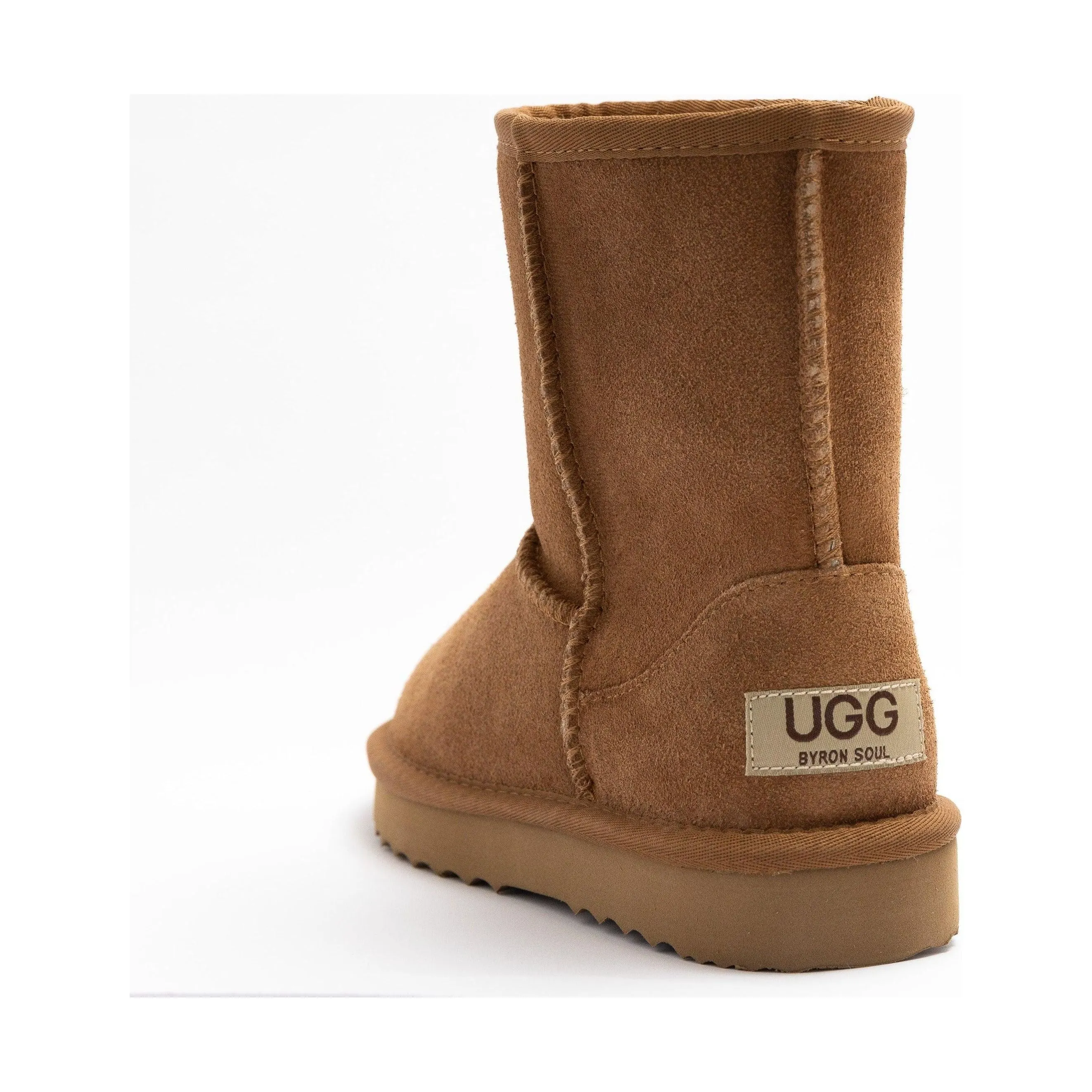 Byron Soul Ugg Classic Short Boots Brown