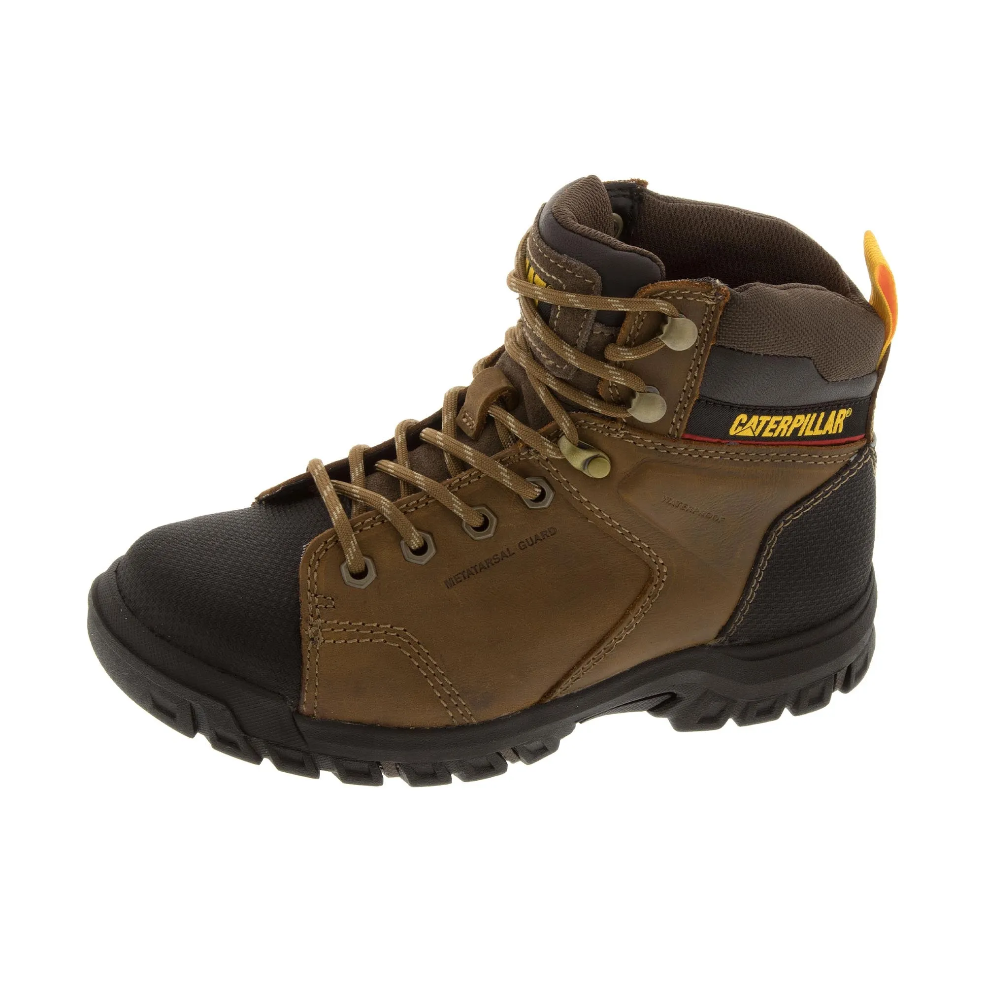 Caterpillar Womens Wellspring Steel Toe Real Brown