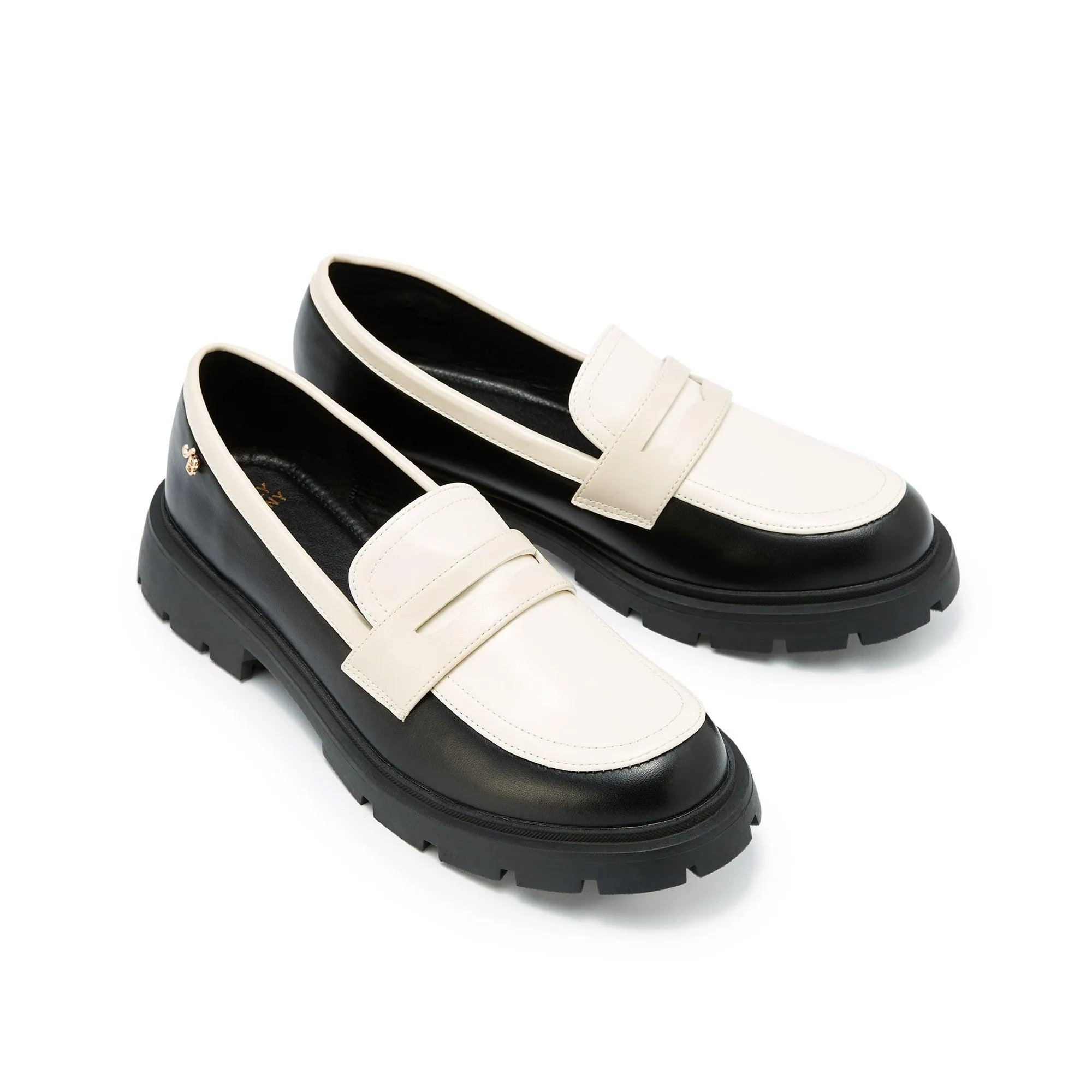 Cleo Flat Loafers Black