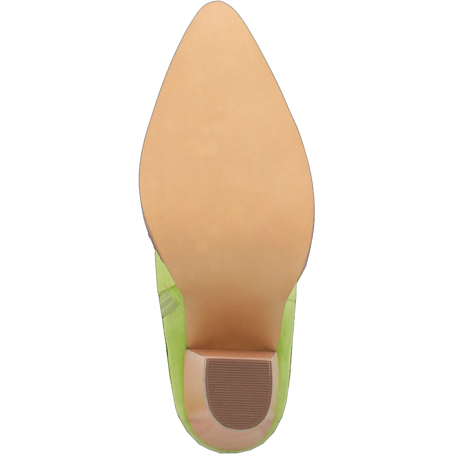 Lime Suede Fashion Boots for Women - Dingo Crazy Train Collection