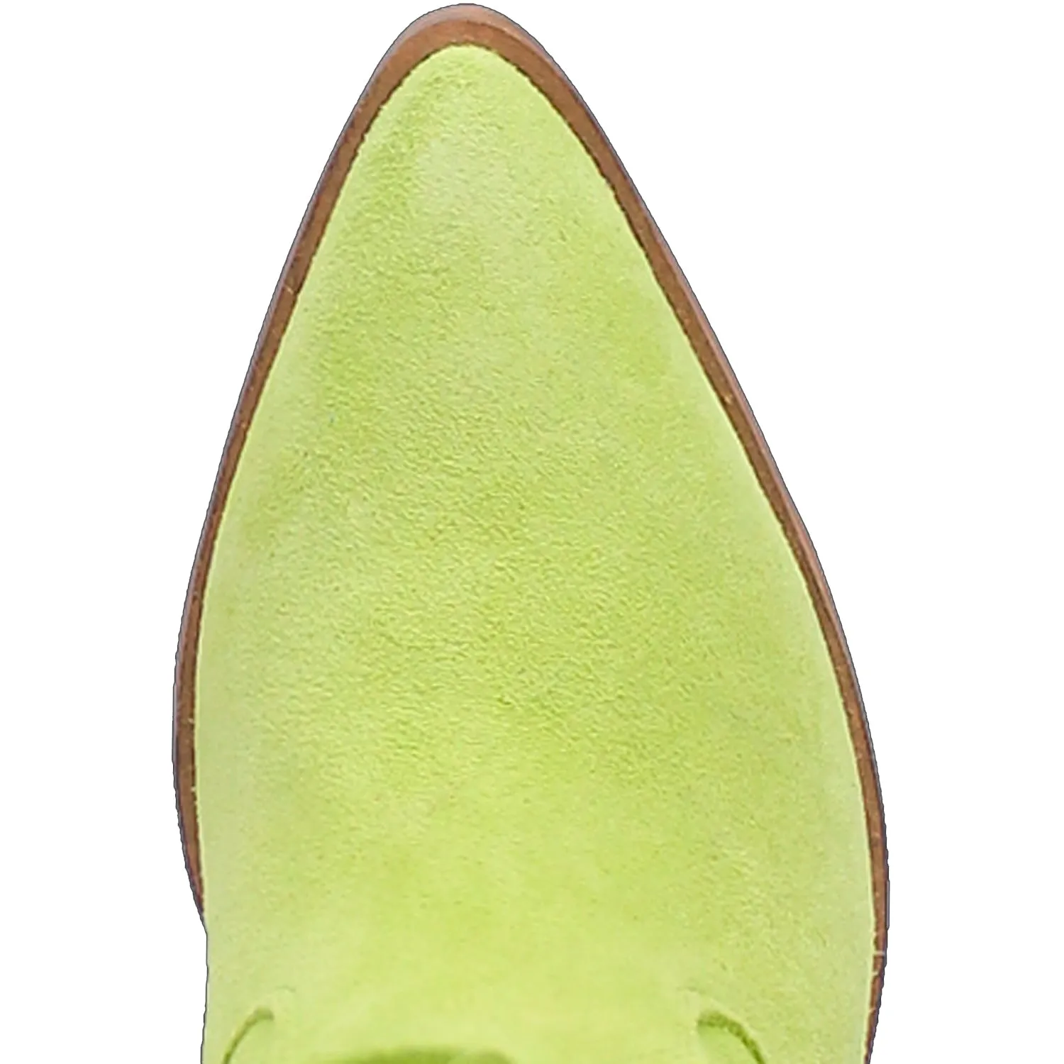 Lime Suede Fashion Boots for Women - Dingo Crazy Train Collection