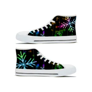 Diverse Panda Snowflake Hi Tops