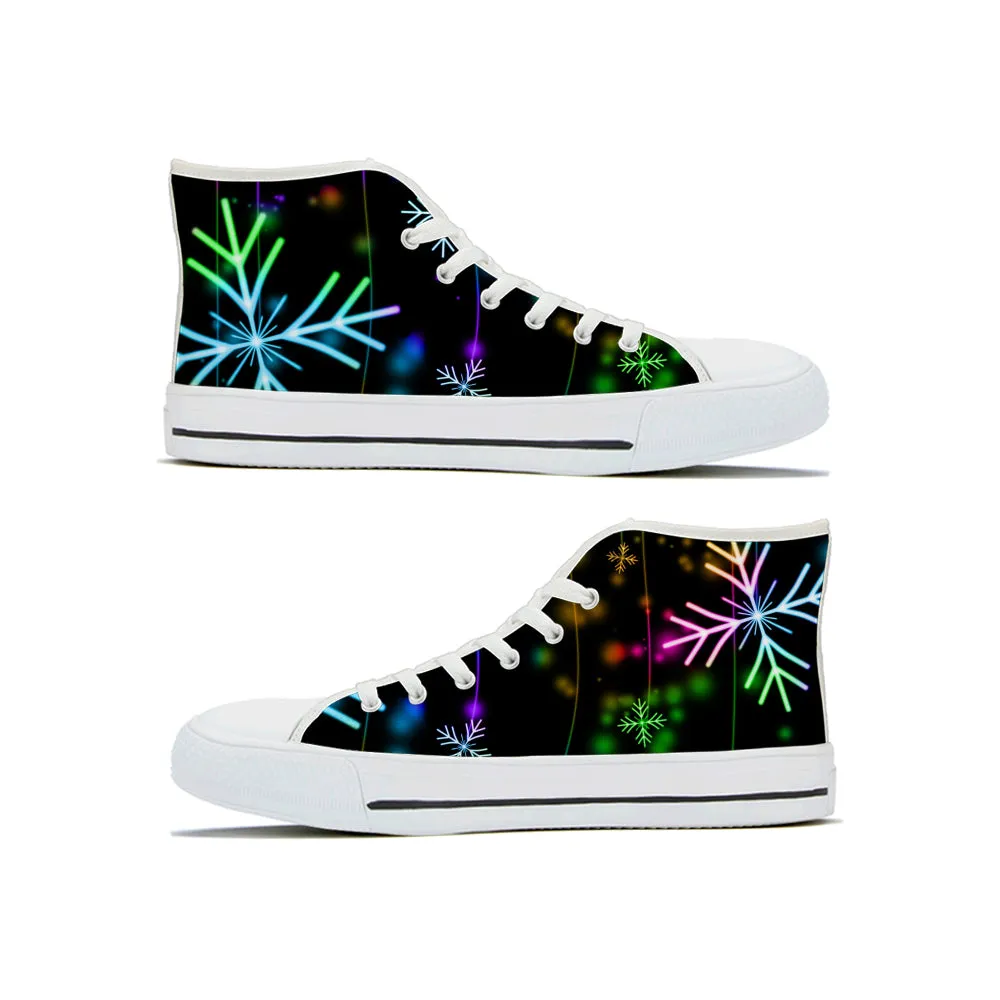 Diverse Panda Snowflake Hi Tops