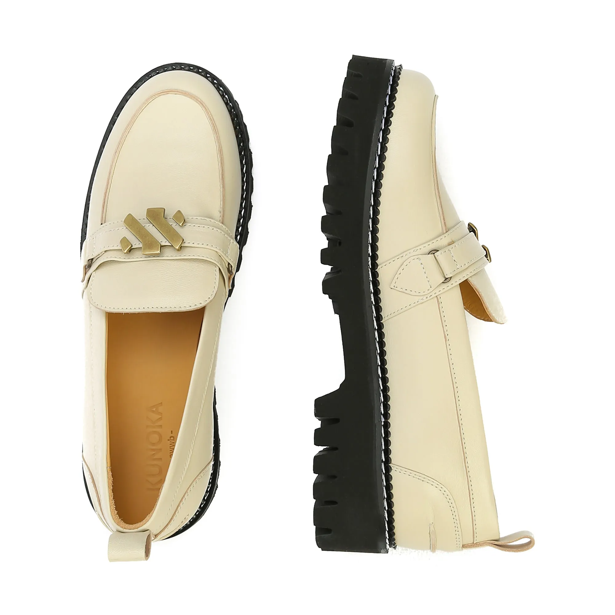 EMMY loafer - white