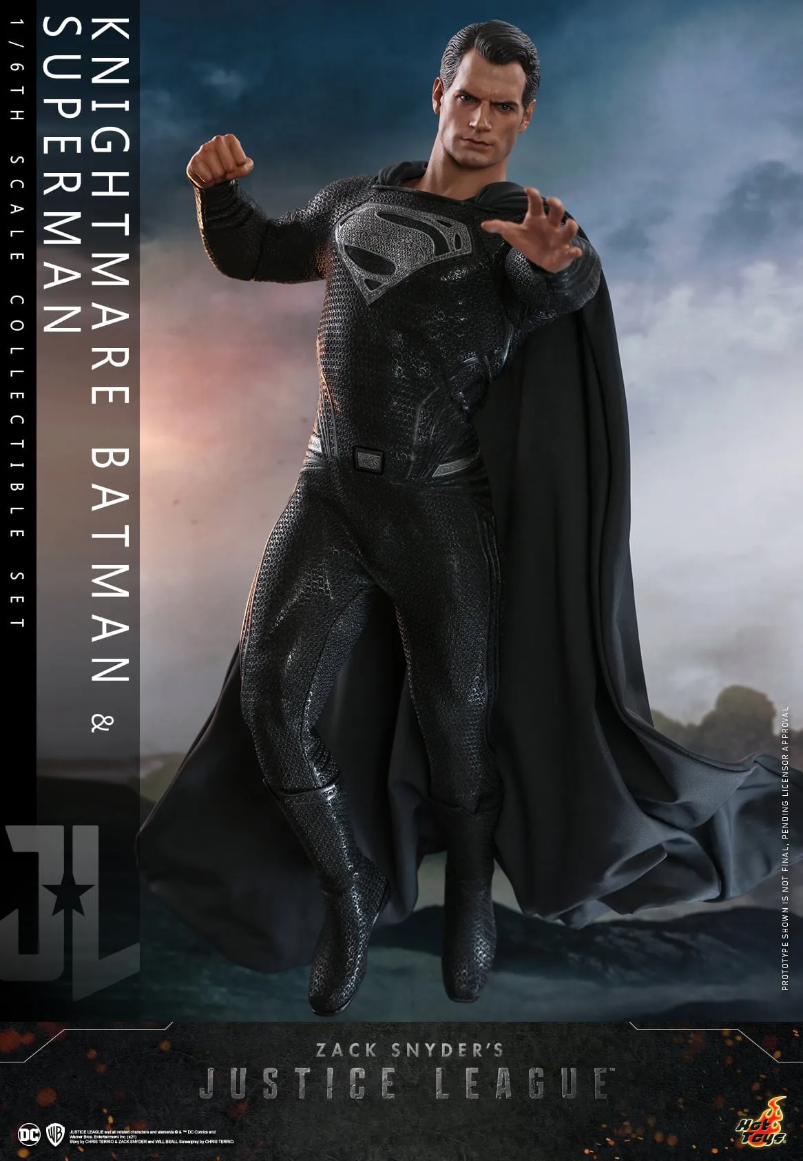 Hot Toys - TMS038 - Zack Snyder's Justice League - 1/6th scale Knightmare Batman and Superman Collectible Set