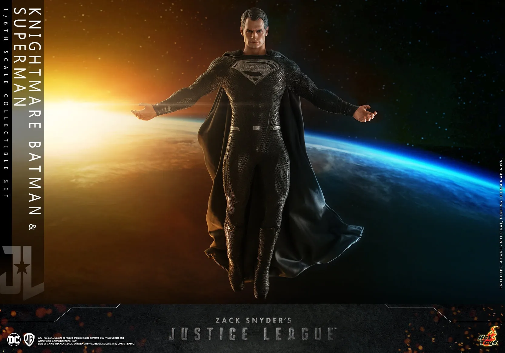 Hot Toys - TMS038 - Zack Snyder's Justice League - 1/6th scale Knightmare Batman and Superman Collectible Set