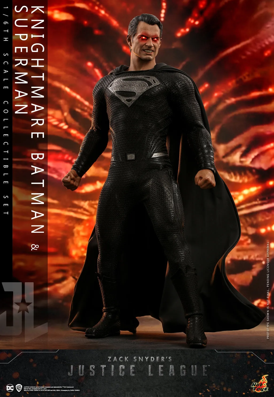 Hot Toys - TMS038 - Zack Snyder's Justice League - 1/6th scale Knightmare Batman and Superman Collectible Set