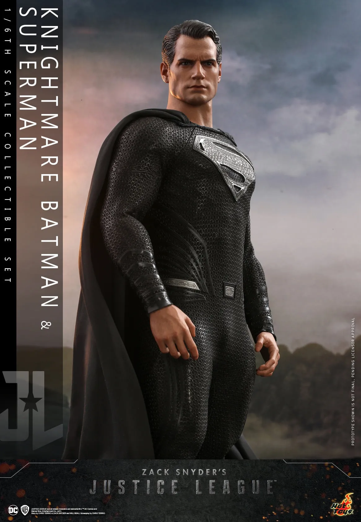 Hot Toys - TMS038 - Zack Snyder's Justice League - 1/6th scale Knightmare Batman and Superman Collectible Set