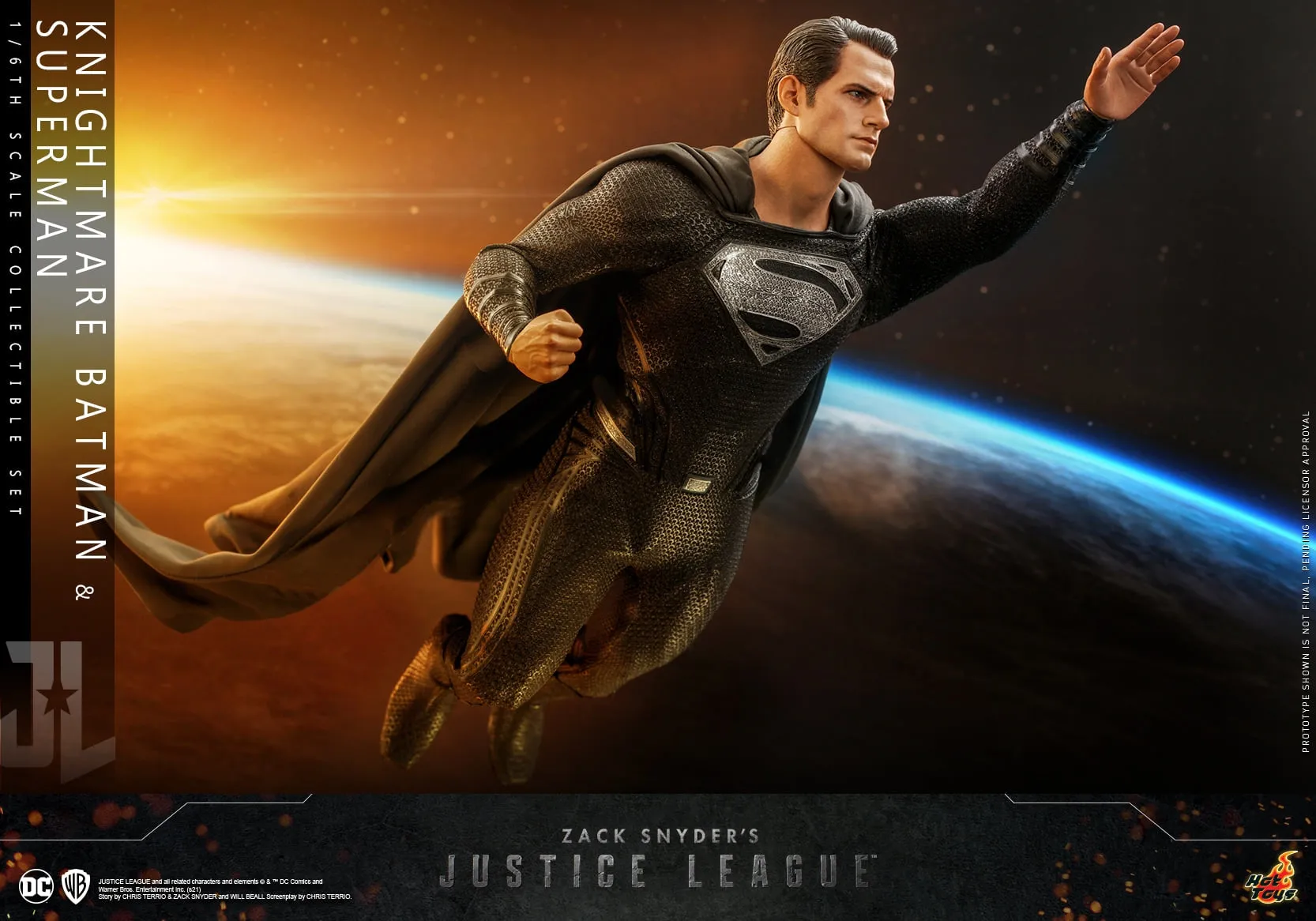 Hot Toys - TMS038 - Zack Snyder's Justice League - 1/6th scale Knightmare Batman and Superman Collectible Set