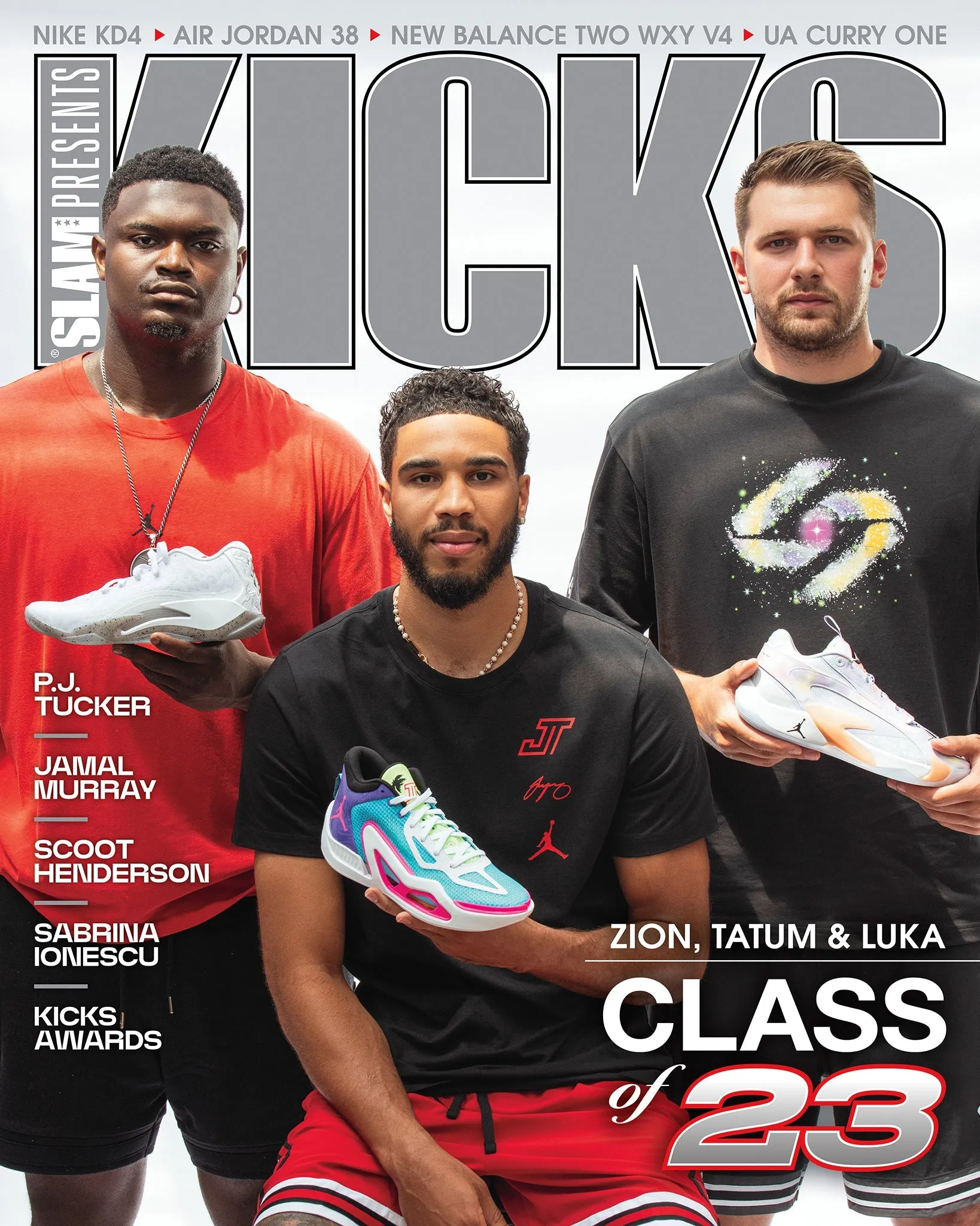 KICKS 26: Zion, Tatum, Luka (Cover 2 of 3)