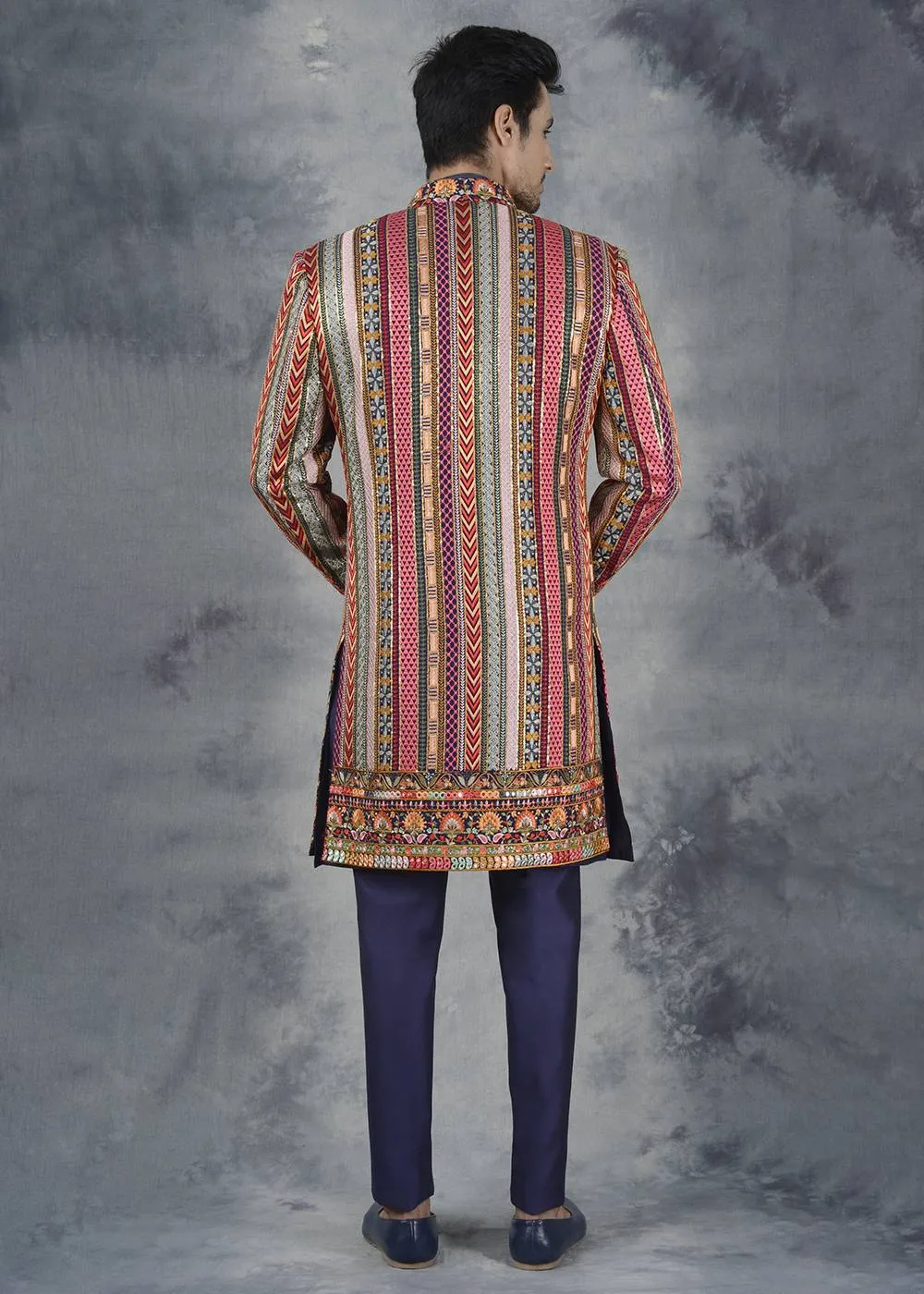 Multicolor Indowestern | Siddhesh Chauhan