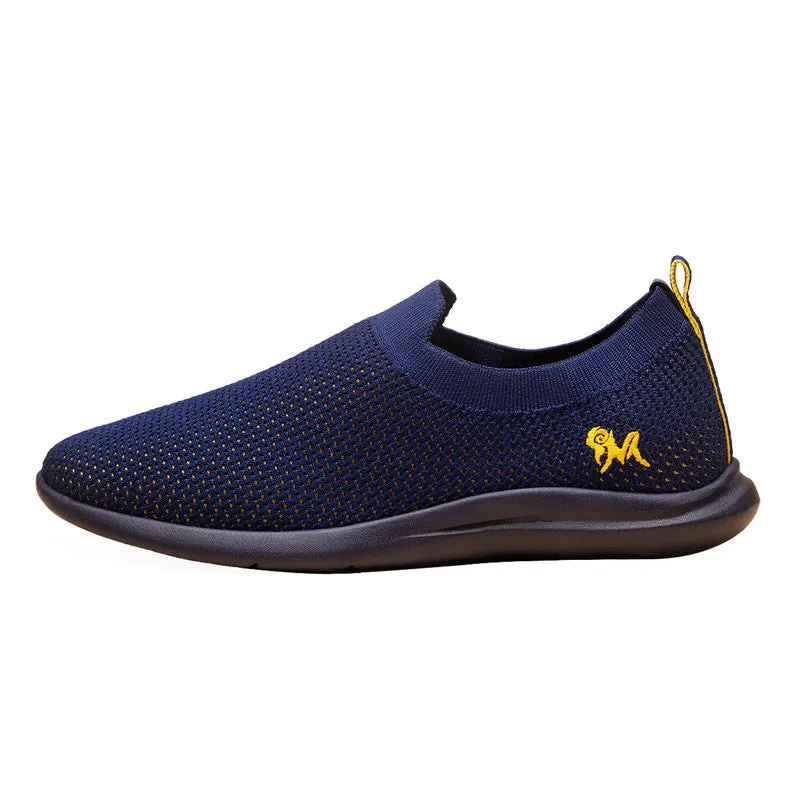 Neeman's Slip-On Casual Shoes for Men| Navy Blue | Padded Insole