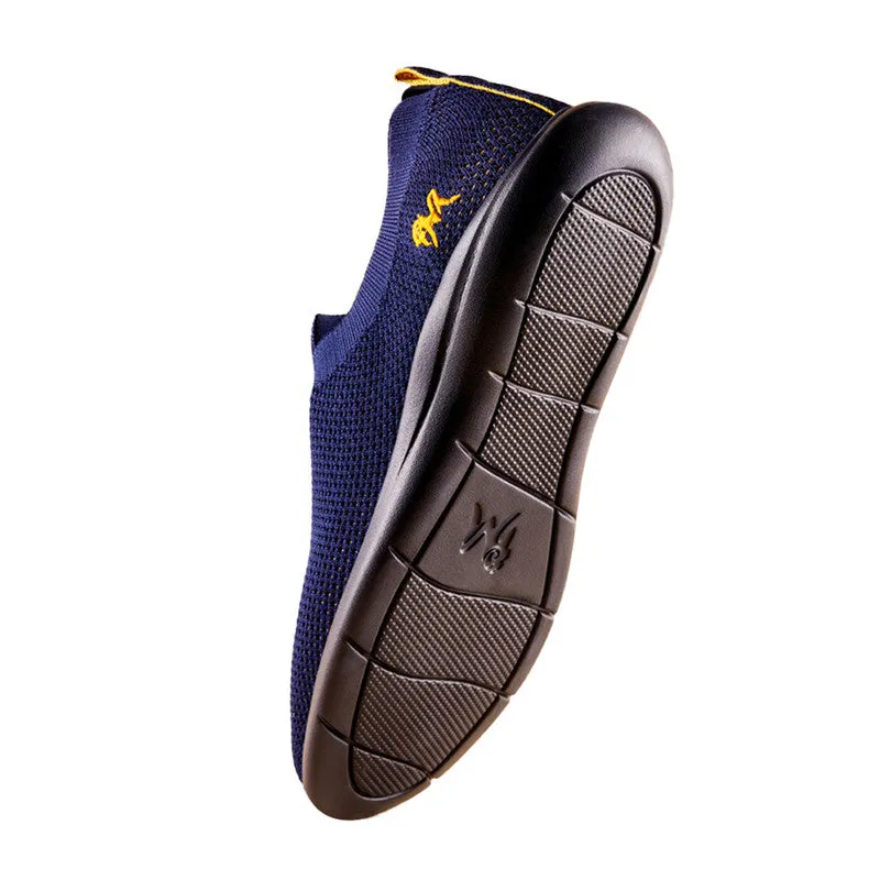 Neeman's Slip-On Casual Shoes for Men| Navy Blue | Padded Insole