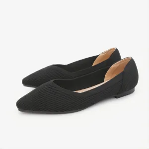 New Flying Woven Breathable Knitted Flat Woven Soft Sole