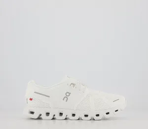 Odd Sizes - On Running Cloud 5 All White F - UK Sizes Right 4/Left 5