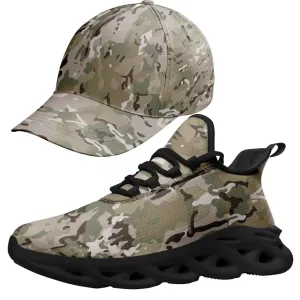 Personalized Special Combo Deal, Custom Veteran Hat and Sneakers,Stylish Hat and Shoes,MS-B09100-Hats-B09100