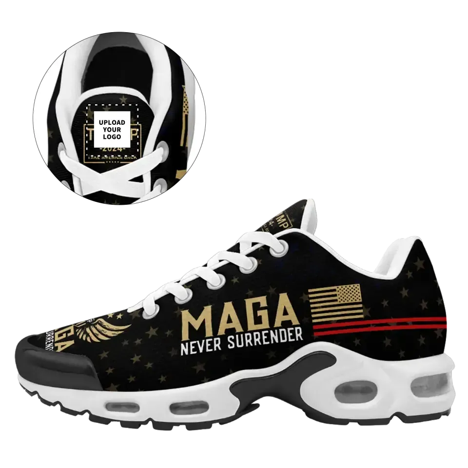 Personalized Trump Sneakers, Custom Breathable Shoes, MAGA Sport Shoes