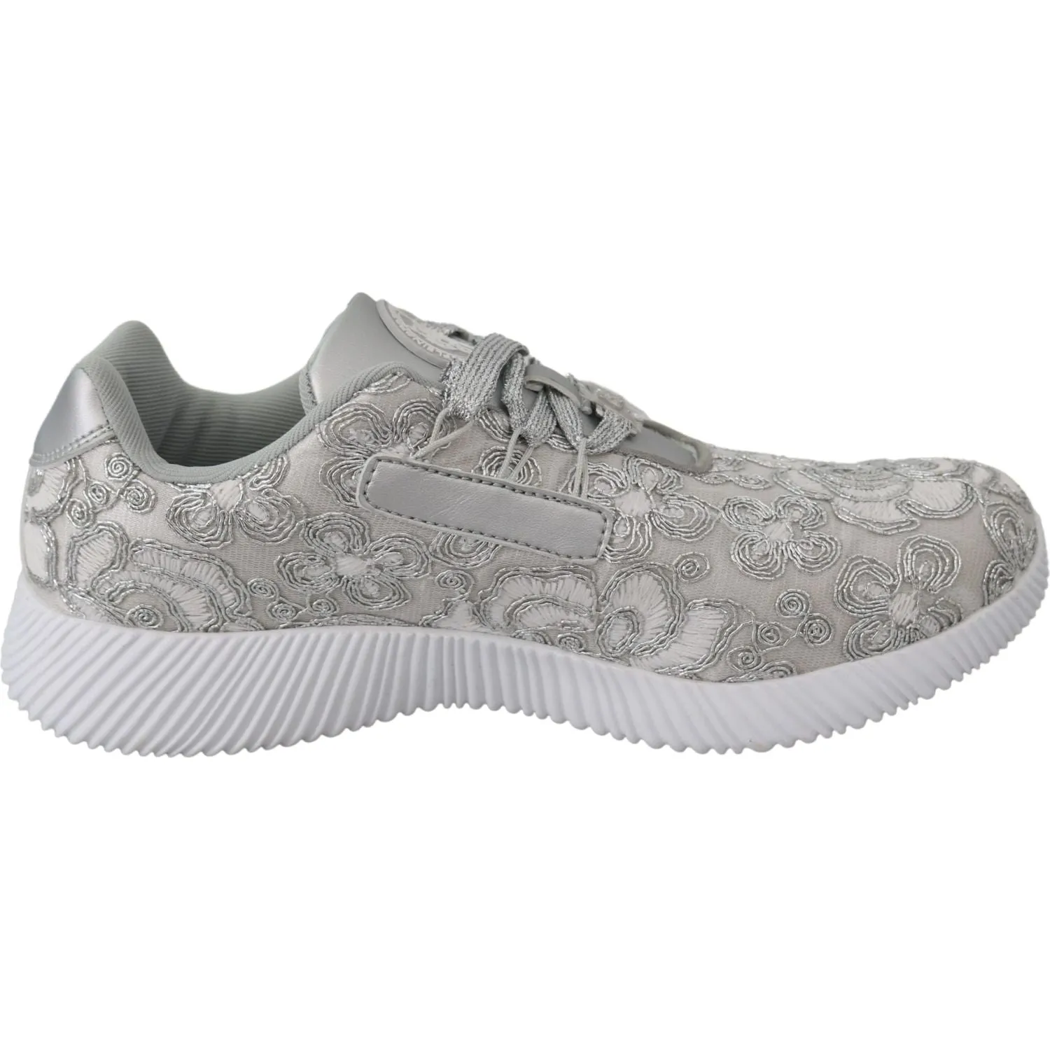 Plein Sport Silver Gleam Runner Joice Sneakers