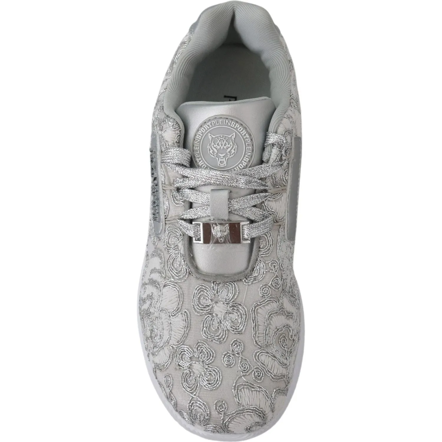 Plein Sport Silver Gleam Runner Joice Sneakers