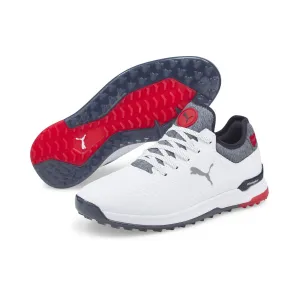 Puma Proadapt Alphacat Mens Golf Shoes 376476 03 White Navy Red