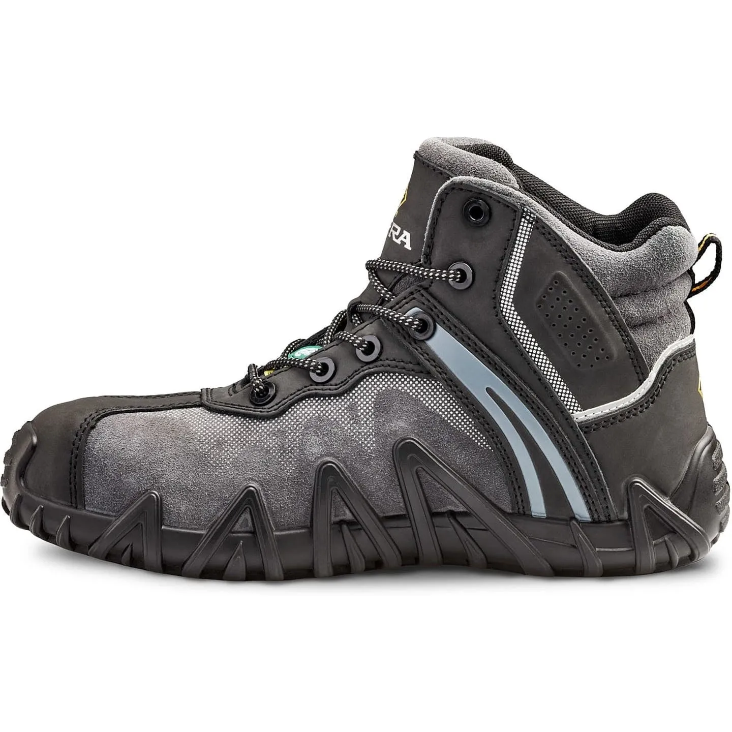 Terra Men's Venom Mid Comp Toe WP Safety Work Shoe -Black- R8285B