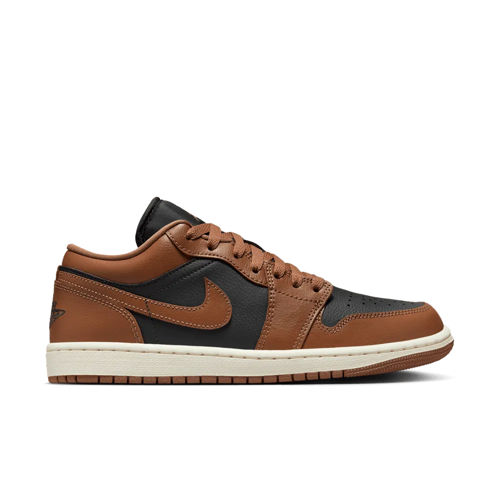 Women's Air Jordan 1 Low Black Archaeo Brown